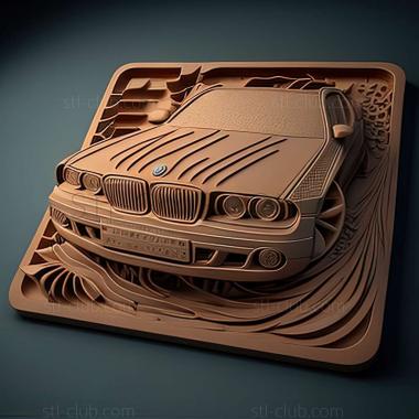 3D модель BMW E38 (STL)